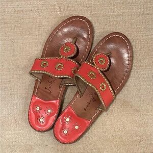 Jack Rogers Women's Salmon/Orange Sandals